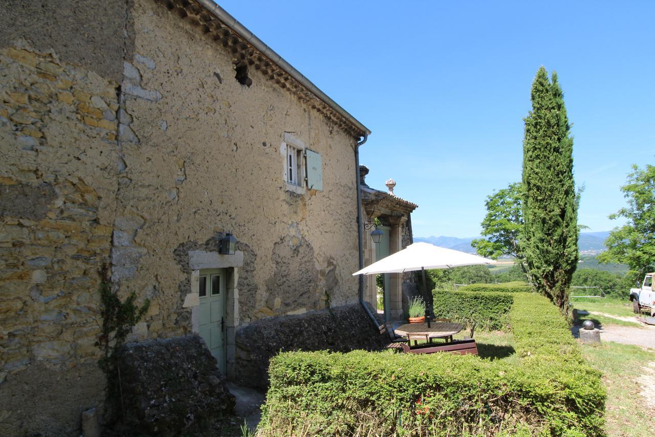 Chateau De Fontblachere Saint-Lager-Bressac Exteriér fotografie